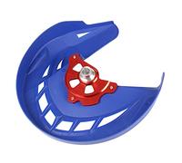 MKVAXR 15mm Hub X-Brake Front Brake Disc Rotor Guard Cover Protector Protection Motocross Off Road For CR CRF CR125 2004-2005 CR250 CRF250L 2004-2015 Motorcycle Brake Disc Guard(Blue)