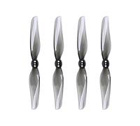 MKVAXR 16pcs/8pairs T4030 4inch 2 Blade Propeller Prop Compatible 1404 Motor FPV Racing Drone Kit Replacement Blade Parts(Crystal grey)