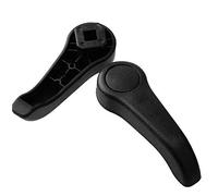 MKVAXR 1Pair Car Seat Handles, for Renault, for Clio MK2 Adjusting Lever Handle Pull Set Black Gray Car Seat Adjustment Handle(1pair Black)