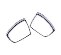 MKVAXR 1Pair Silver Car ABS Rearview Mirror Eyebrow Rain Visor Cover Trim, for Ford, for Escape Kuga 2020 Mirror Water Deflector Shield