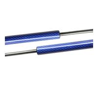 MKVAXR 1PC Damper, for Peugeot, 407 2004-2011 Front Bonnet Hood Strut Spring Lift Support Shock Absorber Rod Car Bonnet Shock Absorber(Blue carbon fiber)