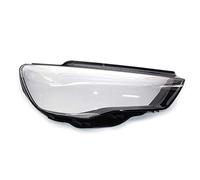 MKVAXR 1PCS Car Front Headlight Clear Lens Cover Left Right ABS Replacement Headlamp Glass Shell, for Audi, A3 S3 2013 2014 2015 2016 Headlight Lens Replacement(BLACK Right)