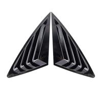 MKVAXR 2019-2024 Side Window Louver Car Modification Vehicle Accessories Glossy Black Cover Vehicle Window Louver Lid(Glossy Black)