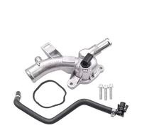MKVAXR 25192985 Thermostat Housing Water Outlet with Pipe, for Opel, for Astra, J Adam, for Corsa, D Meriva B A14xel A14xer1338022 55562048 Car Turbocharger Hose Assembly(Thermostat Housing)