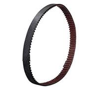 MKVAXR 2GT Belt Closed Loop Belt GT2 Belt, 2GT Timing Belt Rubber, GT2-6MM, for 3D Printer Parts,GT2 Pulley Gear, Synchoronus Belt 3D Printer Timing Belt(BLACK 200MM)