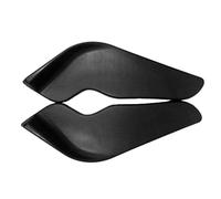 MKVAXR 2Pcs ABS Universal Vehicle Car Front Bumper Lip Spoiler Splitter Scratch Protector Car Spoiler Trim