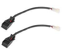 MKVAXR 2pcs Car Windshield Washer Nozzle Spray Jet 6E0955986B/A with Heated,for Touareg, 2002-2010 Heated Washer Nozzle