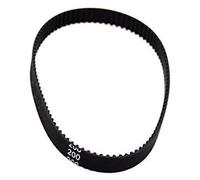 MKVAXR 2pcs Closed Loop Rubber Timing Belt, GT2 Timing Belt, 200-2GT-6 Length 200mm, Width 6mm, Teeth 100, for 3D Printer Precise size 3D Printer Timing Belt
