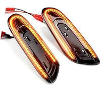 MKVAXR 2Pcs Dynamic Turn Signal Side Marker Light Sequential Indicator, for Mini F55 F56 F57 Side Indicator Light