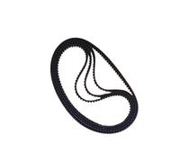 MKVAXR 2PCS GT2 Closed Loop Rubber Timing Belt, 2GT Width 6mm, Length 610/616/630/640/650/660/670/696/700/710/738 mm, Synchronous Belts Part Precise size 3D Printer Timing Belt(BLACK Length 710mm)