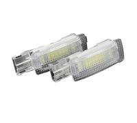 MKVAXR 2Pcs LED Interior Sun Visor Vanity Mirror Light Reading Lamps, for Skoda, for Superb Fabia, for Seat, Altea Alhambra MK1 MK2 Leon Toledo Led Interior Light