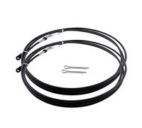 MKVAXR 2pcs Marine Boat Outboard Engine Throttle Control Cable, for YAMAHA, Outboard 15FT Marine Cable
