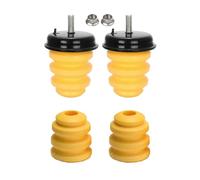MKVAXR 2Pcs Rear Axle Rubber Shock Absorber Bump Stop Bumper Spring 15712438 Front Arm 15153958, for GMC, for Sierra, for Chevy, for Silverado Car Suspension Bump Stop Buffer(4Pcs Rear Front)