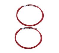 MKVAXR 2pcs Red Throttle Shift Remote Control Box Cable, for YAMAHA, Outboard 17 FT Marine Cable