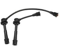 MKVAXR 2pcs Spark Plug Ignition Wire, for Vitara JLS, 00-01 Black Ignition Cable