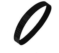 MKVAXR 2PCS Type Closed Loop Timing Pulley Belt, 3mm Picth, 384-426mm Length, 10/15mm Width, Synchronous Belt, Black Rubber Precise size 3D Printer Timing Belt(BLACK Length 399 3M)