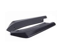 MKVAXR 2Pcs Universal Car Rear Bumper Lip Diffuser Splitter Spoiler Scratch Protector Exterior Car Spoiler Trim(Carbon Fiber)