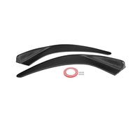 MKVAXR 2Pcs Universal Car SUV Front Deflector Spoiler Splitter Diffuser Bumper Canard Lip Body Shovels Bumper Splitters Car Spoiler Trim