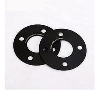 MKVAXR 2Pieces 3/5/8/10/12/15mm PCD 4x108 CB 63.4mm Wheel Spacer Adapter, for Ford, for Fiesta, /ST, for Focus, for Ecosport, /Ka/Ka+/Figo/Lkon/B-max Wheel Spacer(Black 2PCS 12MM SPACERS)