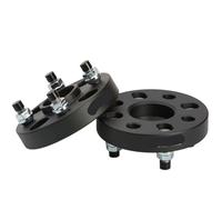 MKVAXR 2Pieces PCD 4X108 CB=63.4mm for 70.1mm Thick 20/25/30/35/40mm Wheel Spacer Adapter, for ford, for Fiesta, ST Wheel Spacers M12XP1.5 Wheel Spacer(Black 2PCS 30MM CB 63.4)