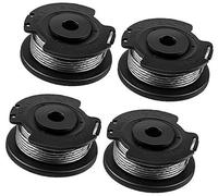 MKVAXR 4 Pack String Trimmer Spool Line Replacement, for Bosch, Easy Grass Cut 18V 18 23 26 18-230 18-260 Strimmer Lawnmower F016800569 Lawn Mower Spool Replacement