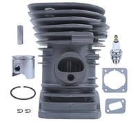 MKVAXR 40MM Nikasil Plated Cylinder Piston Kit, For Husqvarna 340 345 E 350EPA, for Jonsered CS 2141 2145 2150 Chainsaw 503 87 00-76 Cylinder Piston