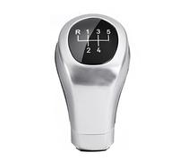 MKVAXR 5/6 Speed Gear Shift Knob Shifter Lever Knob Head, for, 1 3 Series E81 E87 E88 E82 E90 E91 E92 E93 Interior Parts Gear Shift Knob(Black 5 Speed)