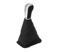 MKVAXR 5 Speed Car PU Leather Gear Shift Knob Shifting Gear Cover Shift Gear Boot, for Toyota, Avensis T25 MK2 II 2003-2009 Gear Shift Knob
