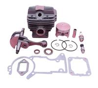 MKVAXR 52mm Cylinder Crankshaft Oil Seal Piston Kit, for MS440 044 Chainsaws 1128 020 1227 029 2301 W Complete Gaskets Set Cylinder Piston