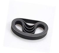 MKVAXR 5pcs MXL Timing belt, B83-B95, Width 6/10mm, Closed Loop rubber Synchronous belt, 83MXL 90mxl 92mxl 3D Printer Timing Belt(BLACK B91MXL Teeth 91)