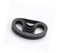 MKVAXR 5pcs MXL Timing belt, B83-B95, Width 6/10mm, Closed Loop rubber Synchronous belt, 83MXL 90mxl 92mxl 3D Printer Timing Belt(BLACK B90MXL Teeth 90)