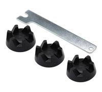 MKVAXR 9704230 Blender Drive Coupling with Spanner Wrench Tool Replacement, for KitchenAid, Blenders WP9704230VP WP9704230 Blender Blade Assembly