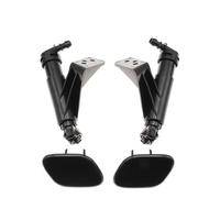 MKVAXR 98671-2W000 98672-2W000 Front Headlight Wahser Sparyer Nozzle Pump Cylinder Cap Jet, for Hyundai, Santa Fe DM 2013 2014 2015 Car Washer Pump Motor(BLACK Set)
