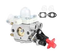 MKVAXR Aluminum Carburetor With Primer Bulb Lawn Mower Grass Trimmer Replacement Accessories, for, C1M-S267A 2 Stroke Engine Carburetor Kit