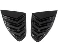 MKVAXR Auto Blind Cover Rear Window Louver, for Bmw X1 F48 2016-2022 Car Side Triangle Spoiler Trim Accessories