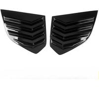MKVAXR Auto Blind Cover Rear Window Louver, for Bmw X5 G05 2019-2023 Car Side Triangle Spoiler Trim Accessories(Black)