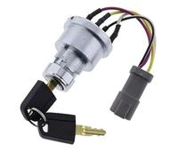 MKVAXR auto ignition key lock Car Push Button Switches 142-8858 Ignition Switch with 2 Keys, for Caterpillar 257B, for Cat D6T 247B D6R 267B 906 246B 242B 216B 226B