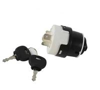 MKVAXR auto ignition key lock Car Push Button Switches 9/10 Pins Ignition Switch W/ 2 Keys 701/80184 50988 858/04674 701/45500, for Jcb200 Jcb220(BLACK 9 Pin)