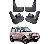 MKVAXR Auto Splash Fender 4 Pcs Car Mud Flaps, for Jimny 2005-2018 Rubber Mudguards Splashproof Waterproof Protects Front Rear Fender Accessories