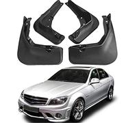 MKVAXR Auto Splash Fender 4 Pcs Mud Flaps, for Mercedes-Benz, for Mercedes-Benz, for C-Class W204 2008-2014 W205 2015-2019 C200 C260 Splash Guards Fender Front Rear