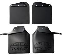 MKVAXR Auto Splash Fender Set of 4Pcs Mud Flaps Splash Guards Mudguards Mudflaps, for Land Rover Defender 90/110 1990-2016