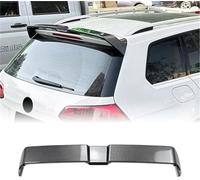 MKVAXR Auto Tail Wing Rear Trunk Roof Spoiler Wing, for Volkswagen, for Golf 7 7.5 Touring 2013-2019 2016(BLACK Carbon Fiber Look)