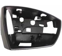 MKVAXR Auto Wing Mirror Guard Door Wing Mirror Cover Frame, for Ford, for Kuga 2013-2019, for Ecosport 2013-2018 Car Side Left/Right(BLACK normal Right With Hole)