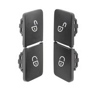 MKVAXR Black Silver Front Left Right Door Lock Unlock Key Switch Button, for Mercedes-Benz, C GLK E GLE-Class W204 W176 W246 W212 W207 Car Door Unlock Switch(Silver Right Door)