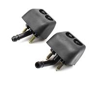 MKVAXR Car Accessories 2PCS Left Right Bumpers Headlight Lamp Washer Nozzle Jet MN117091, for Mitsubishi, Pajero Montero V73 V77 V75 Headlight Washer Nozzle