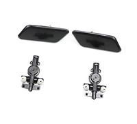 MKVAXR Car Accessories Front Bumper Headlight Washer Spray Nozzle Cover Left Right with Connector Holder, for Subaru, Outback 2010-2012 86636-AJ060 86636-AJ050 Headlight Washer Nozzle