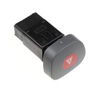 MKVAXR Car Auto Accessorie Electric Power Hazard Switch Emergency Warning Light Button, for Renault, Megane I Classic Clio II 7700421820 Hazard Warning Switch