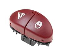 MKVAXR Car Auto Accessorie Hazard Warning Flasher Switch Dangerous Light Button, for Peugeot, 206 207, for Citroen, C2 6554L0 6554.L0 car hazard light control Hazard Warning Switch