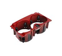MKVAXR Car Centre Console Drink Cup Holder Carbon Fiber, for Mercedes, W212, for Benz, E-Class E200 E260 E300 E320 E400 2009-2015 Car Cup Holder(CarBon Fiber Red)