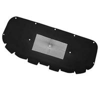 MKVAXR Car Engine Hood Pad, for VW, for T-ROC, A11 D11 2017~2023 Heat Sound Insulation Cotton Cover Soundproof Interior Accessories Engine Heat Shield(Black)